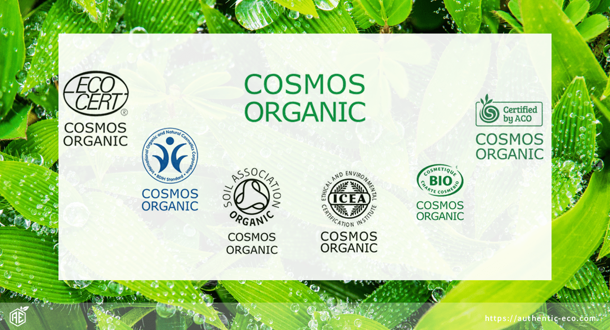 Die Siegel des COSMOS Organic Standards